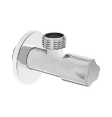Кран кутовий Invena 1/2x3/4 ZW-49-020 з розеттою