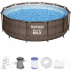 Каркасний басейн Bestway 56709 Rattan 366x100см МОДЕЛЬ СЕЗОНУ 2026