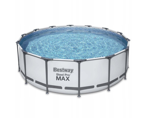 Каркасний басейн Bestway 56438 Steel Pro Max 457х122 см + накриття МОДЕЛЬ СЕЗОНУ 2026 року