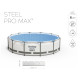 Каркасний басейн Bestway 5612X Steel Pro Max 427х122 см  з насосом та драбинкою+ накриття МОДЕЛЬ СЕЗОНУ 2026