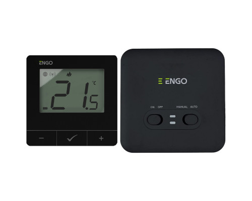 Бездротовий Wi-Fi терморегулятор Engo E20i-B, чорний